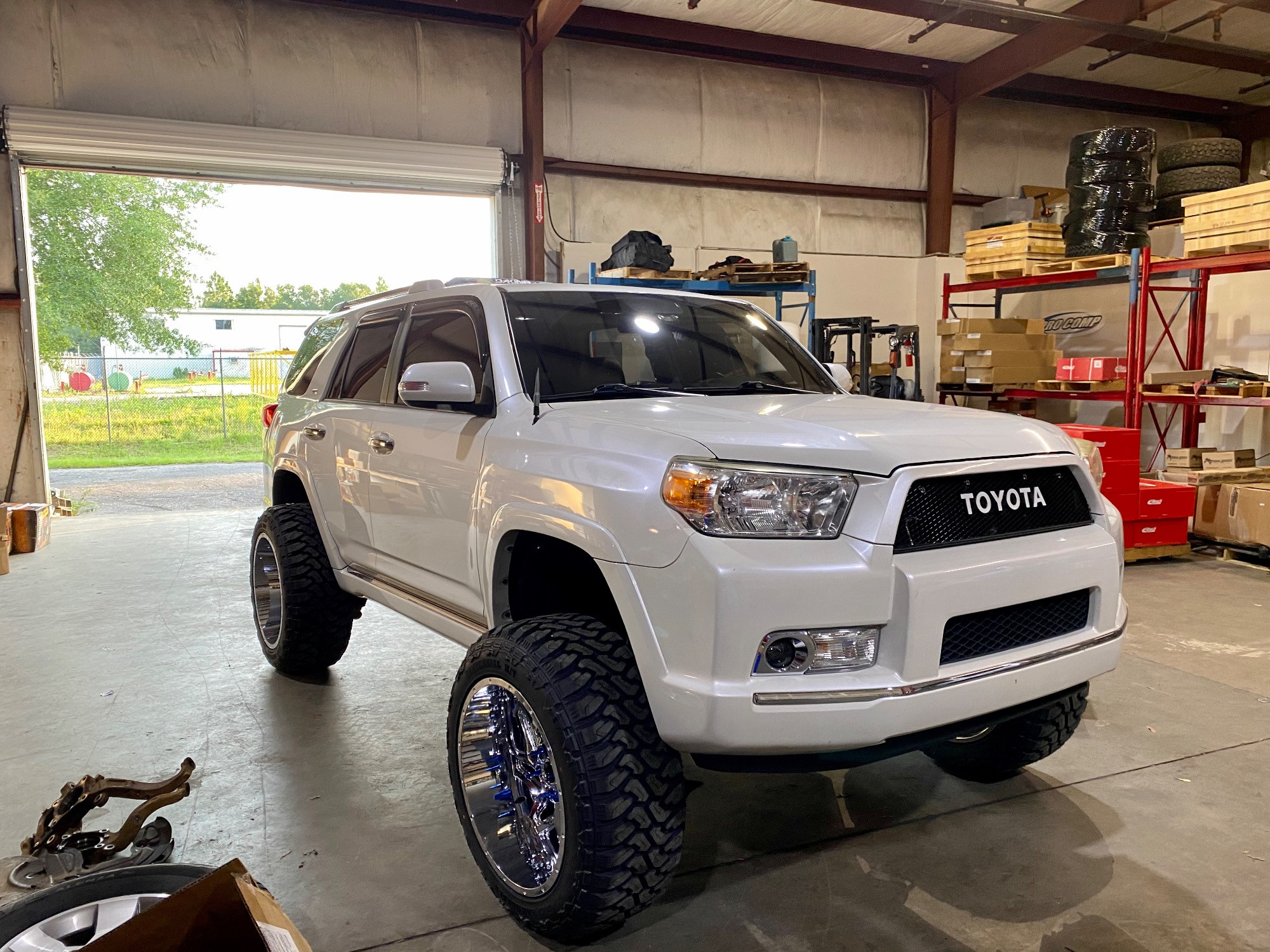 2012 Toyota 4Runner with Vision Spyder wheels