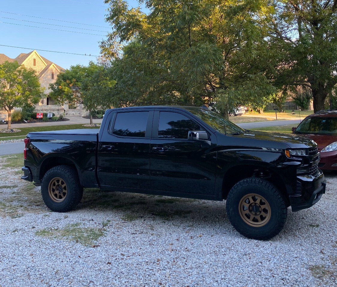 2021 Chevy Silverado 1500 with Fox Suspension Lift