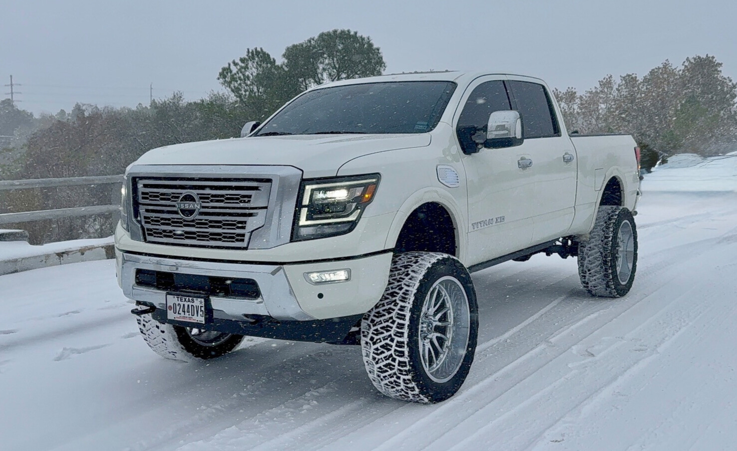 2023 Nissan Titan XD with Hardcore Offroad HC101 wheels and Toyo Open Country R/T tires
