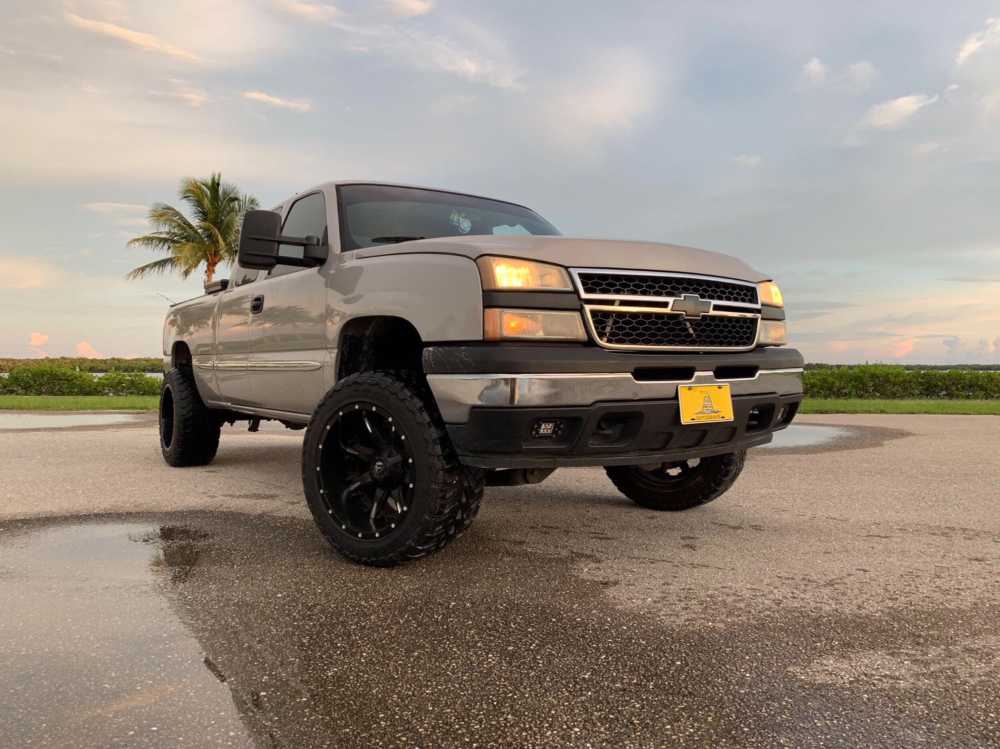 2006 Chevy Silverado 1500 with Fuel Nuts wheels and Rough Country Suspension Lift