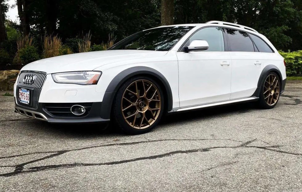 2015 Audi Allroad with BBS XR wheels in bronze