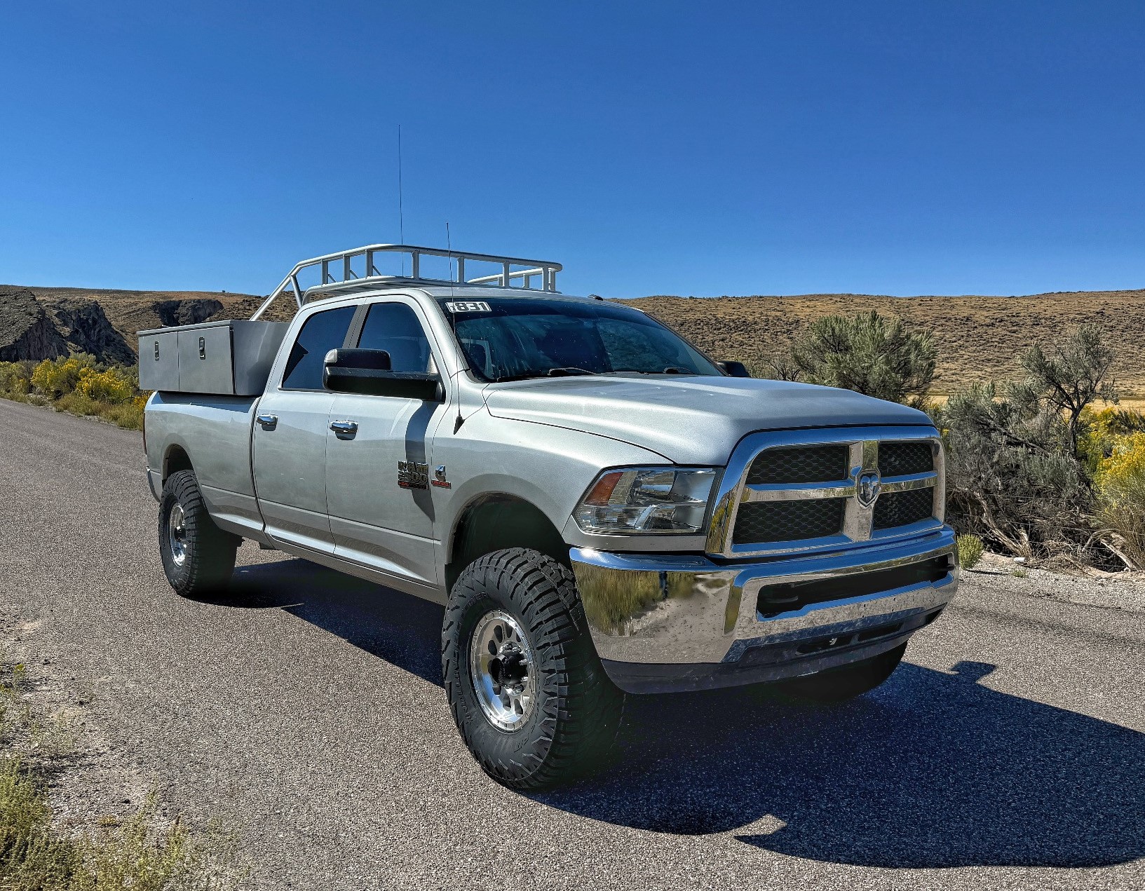 2016 Ram 2500 SLT with Method MR315 wheels and RBP Repulsor RT tires