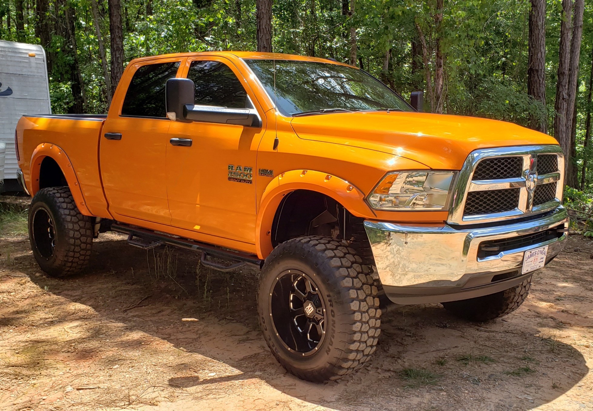 2017 Ram 2500 with XD XD825 wheels and Ironman All Country MT tires