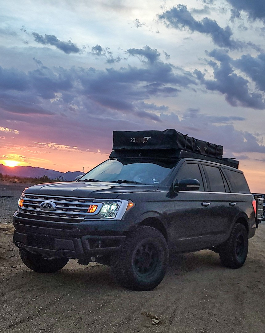 2018 Ford Expedition with BFGoodrich Tires and Icon Suspension Lift