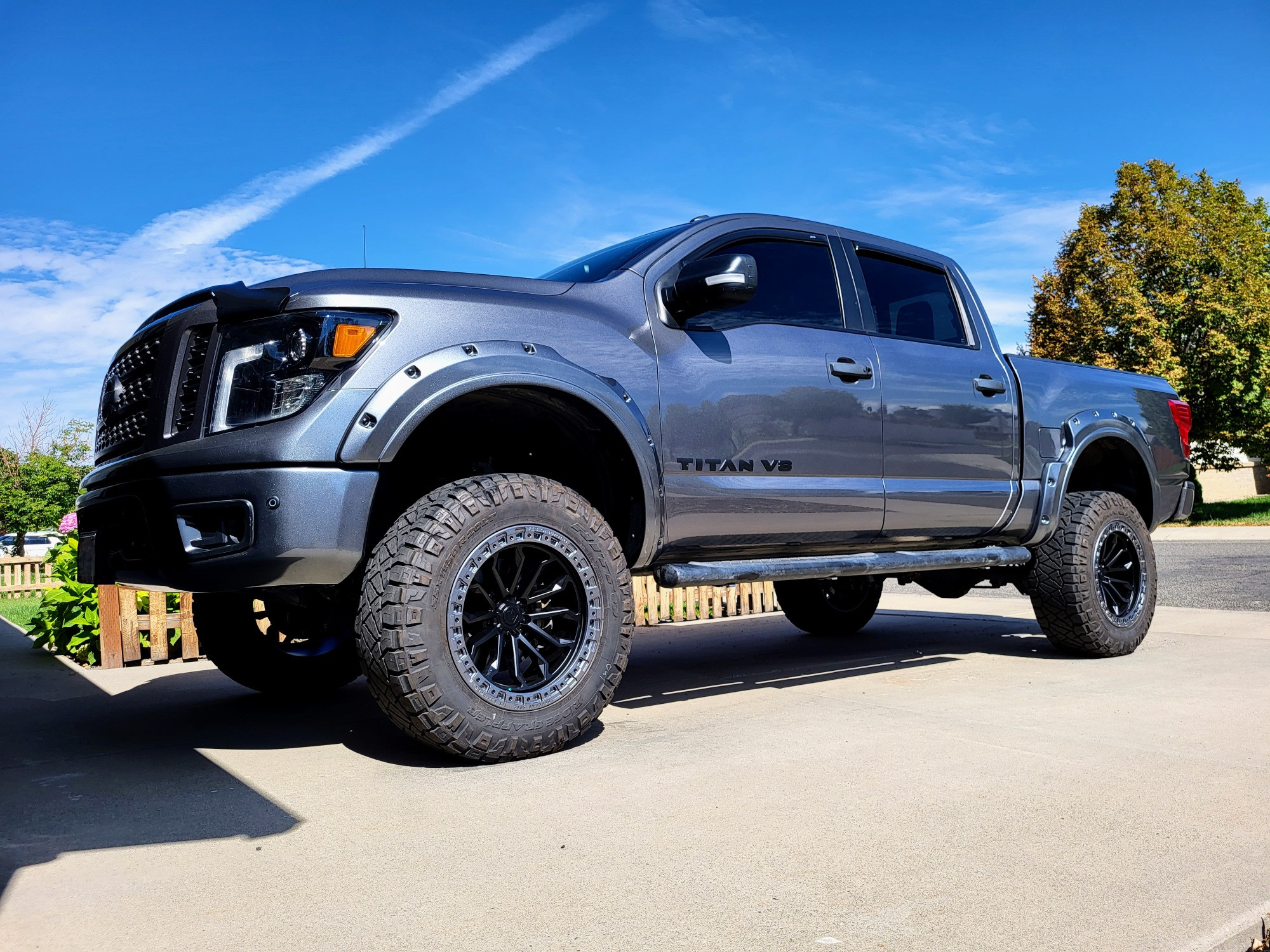 2018 Nissan Titan with Nitto Ridge Grappler tires