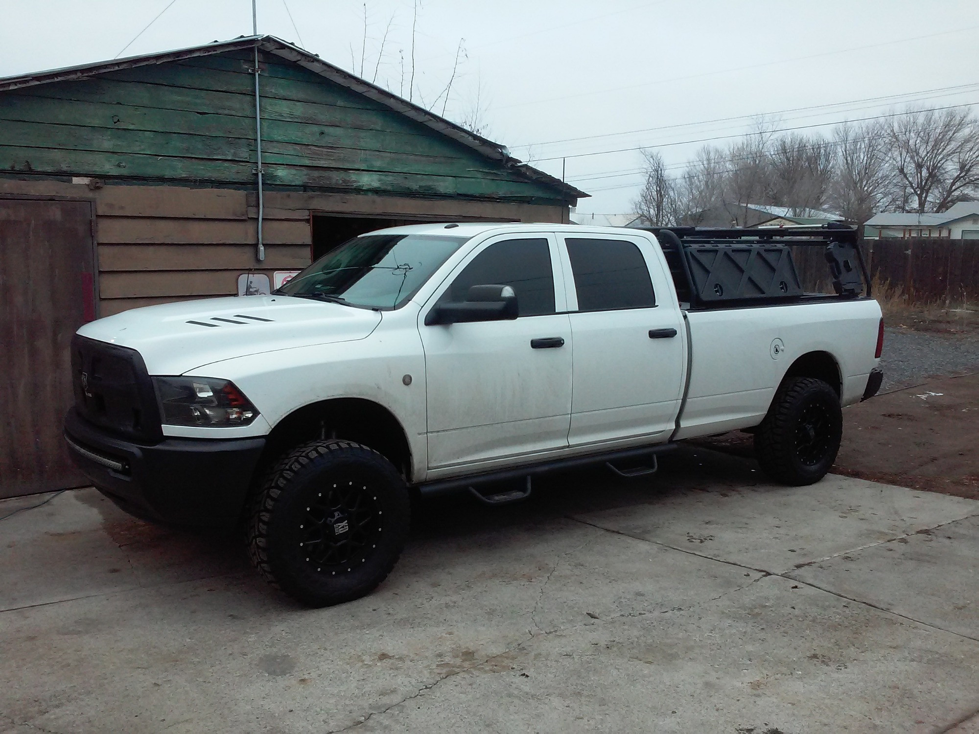 2018 Ram 3500 with XD Grenade wheels and Carli Suspension Lift