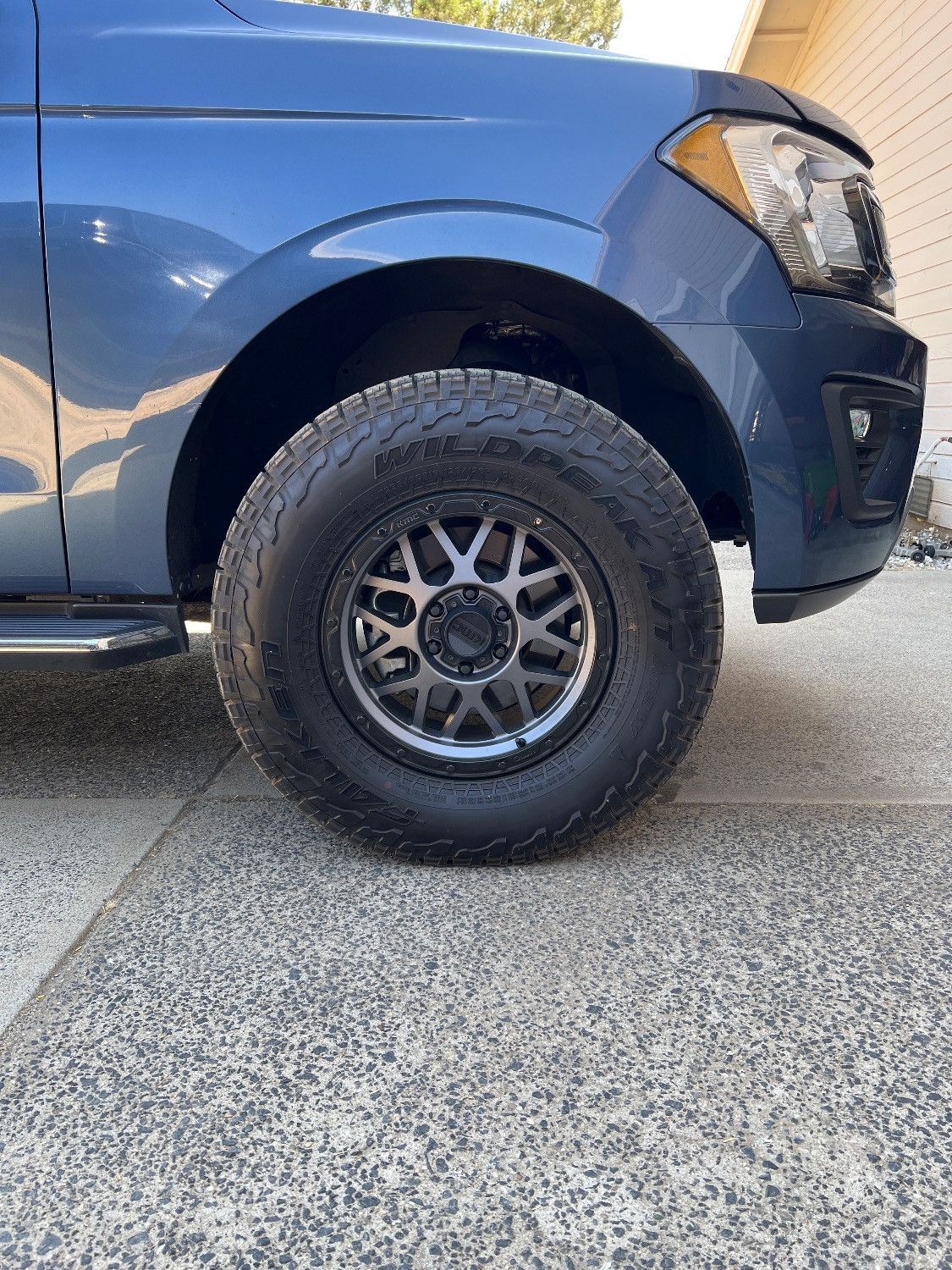 2019 Ford Expedition with KMC KM535 Wheels and Falken Wildpeak AT3W Tires
