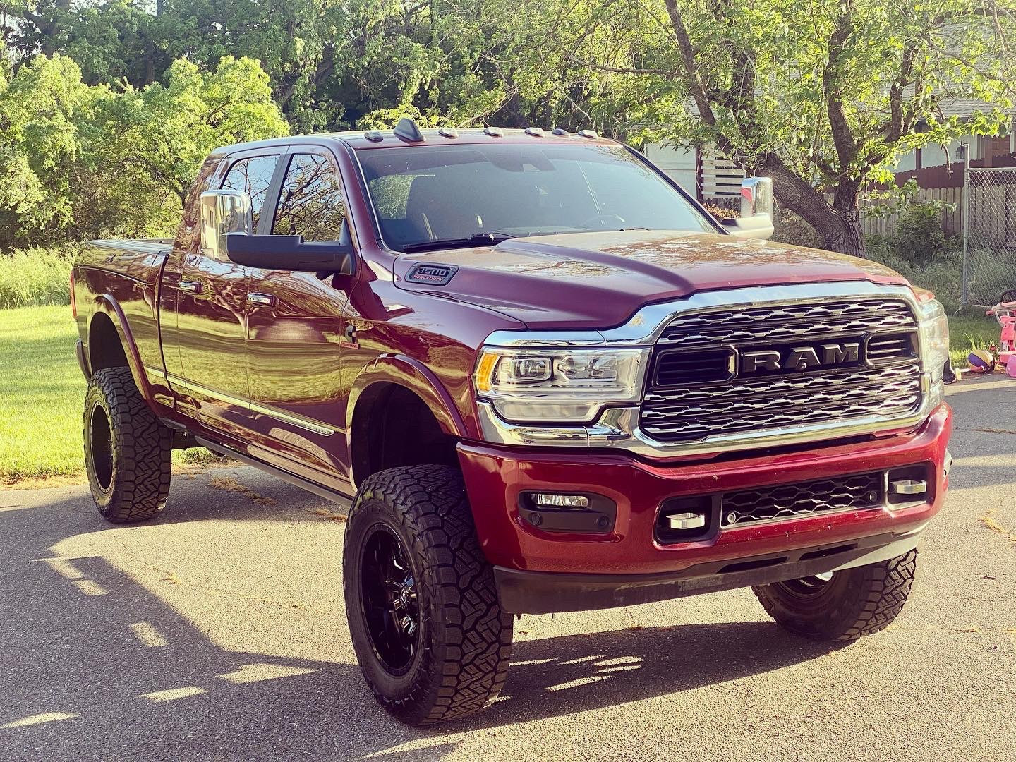 2019 Ram 3500 Limited with BDS Suspension Lift and Nitto Recon Grappler tires