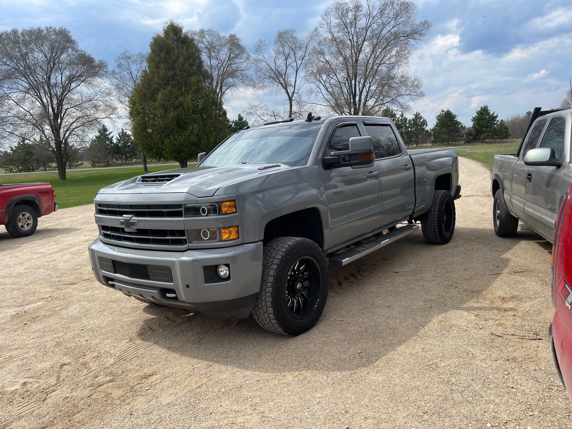 2019 Chevy Silverado 2500 HD High Country with Cooper Discoverer AT3 tires