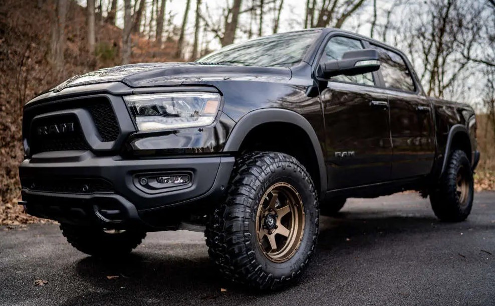 2020 Ram 1500 with Fuel Shok Wheels and Patriot Torque Mt tires