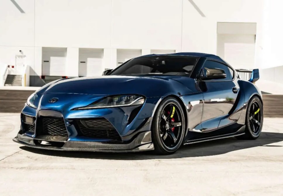 2020 Toyota GR Supra with Gram Lights 57cr wheels