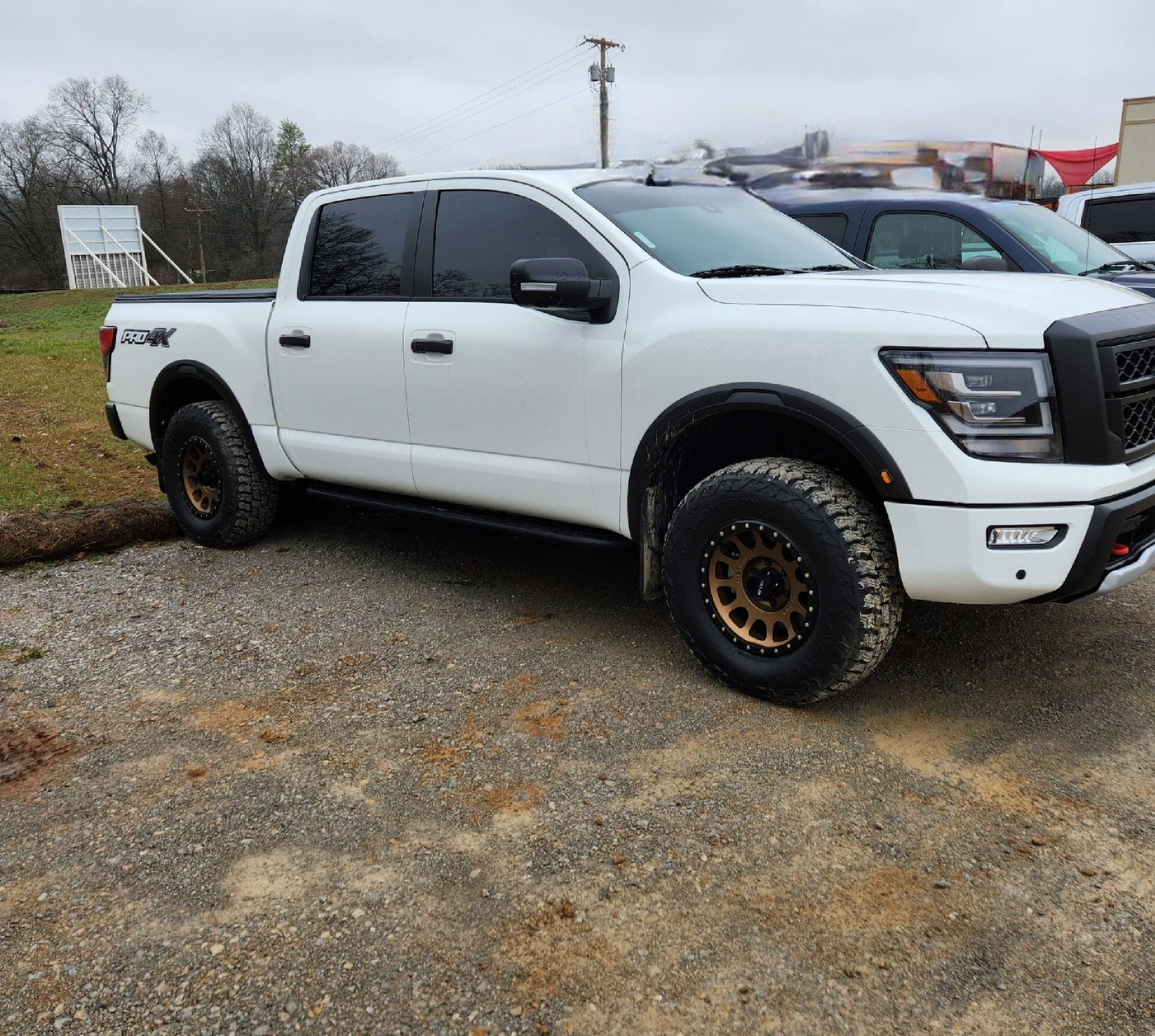 2022 Nissan Titan Pro-4X with Method MR305 wheels and Mickey Thompson Baja Boss A/T tires