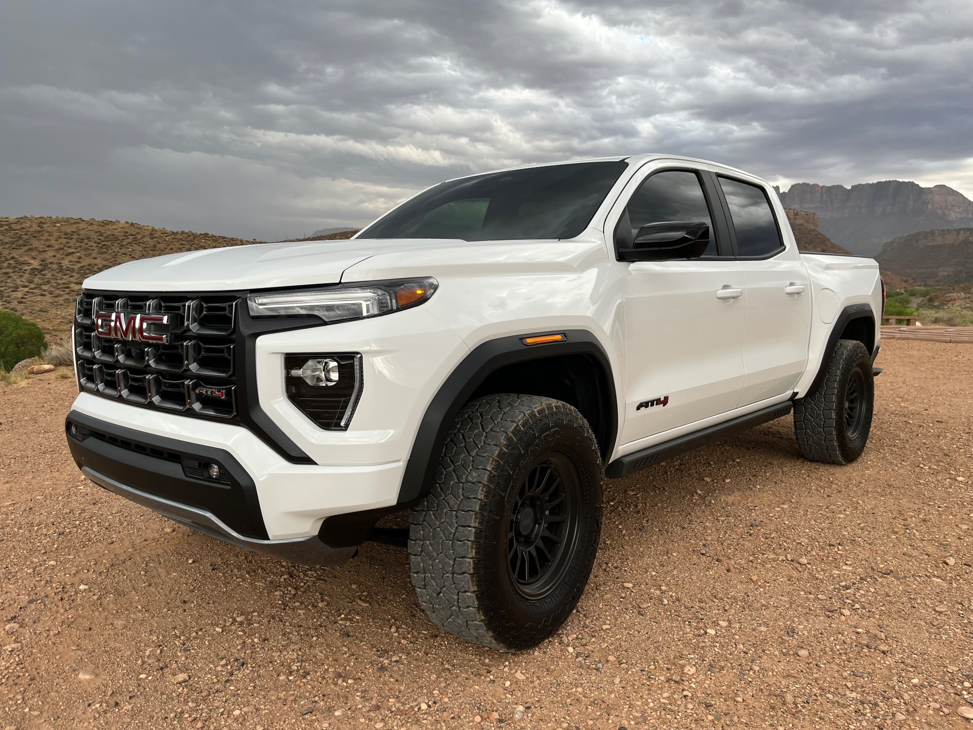 2024 GMC Canyon AT4 with RRW RR7-S wheels and Falken Wildpeak AT4W tires