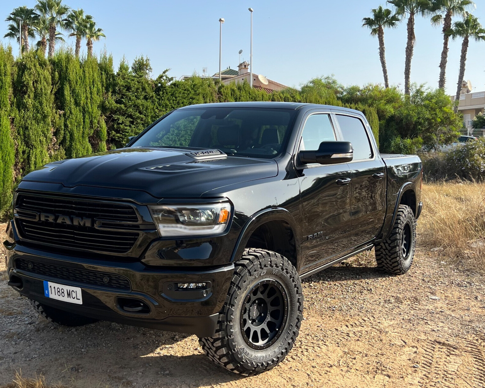 2022 Ram 1500 Laramie with Toyo Open Country tires and BDS Suspension Lift