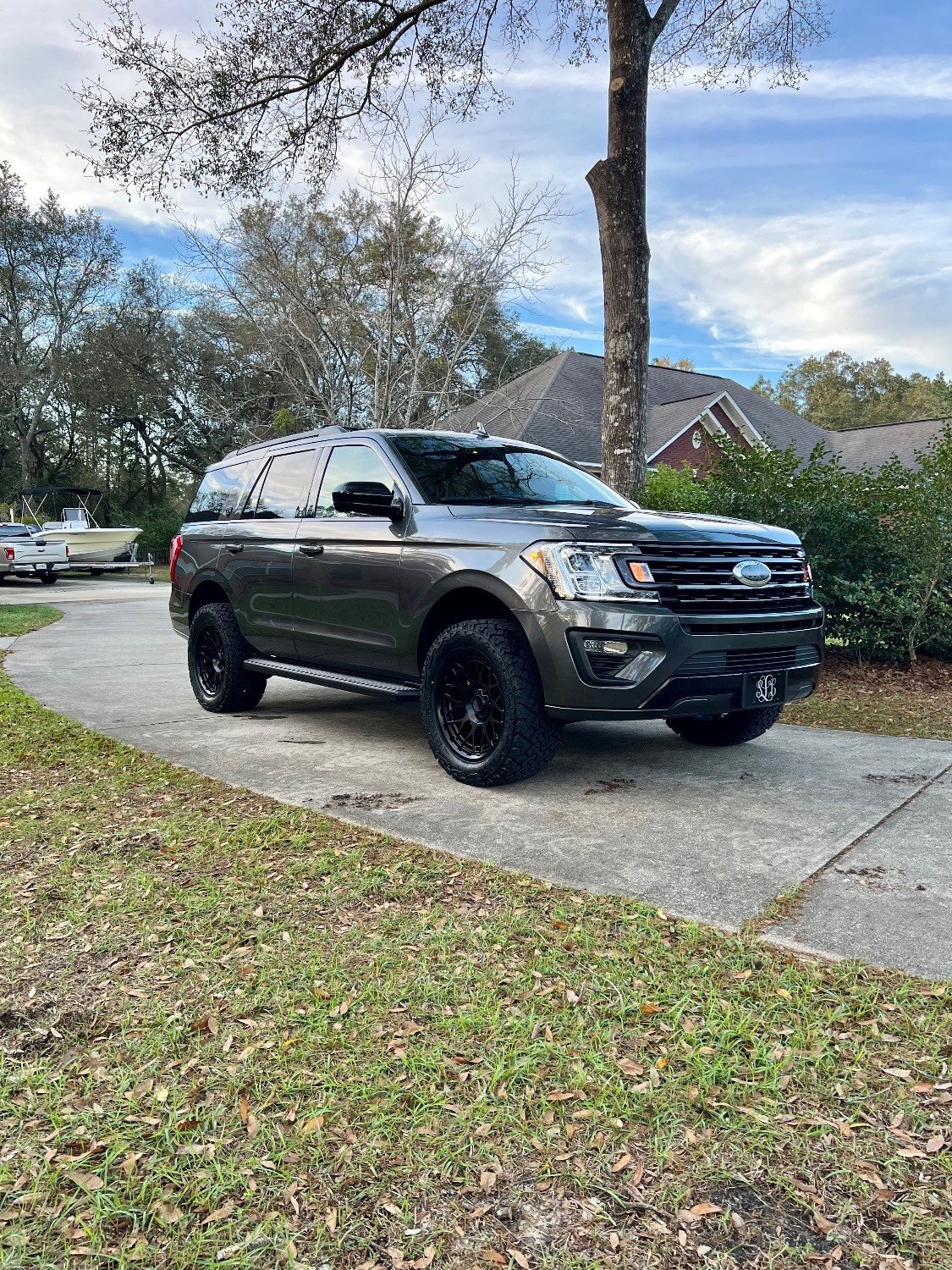 2021 Ford Expedition with KMC Wheels and Venom Power Terra Hunter Tires