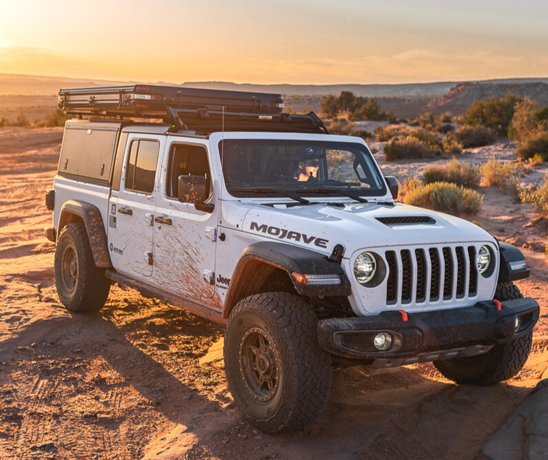 2021 Jeep Gladiator Mojave with Anthem Off-Road Rogue wheels