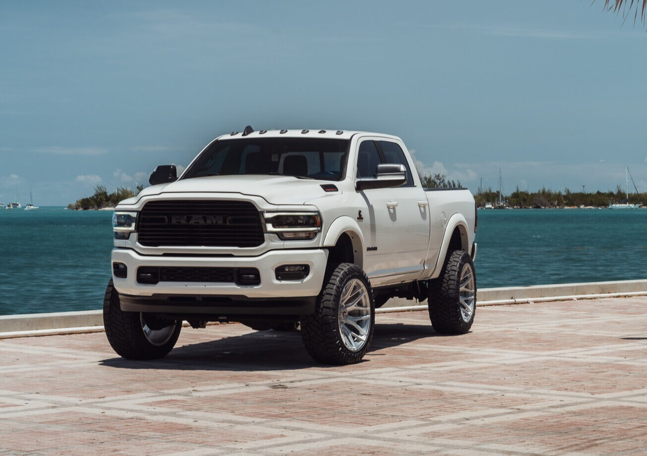 2022 Ram 2500 Laramie with Vossen VFX wheels and BDS Suspension Lift