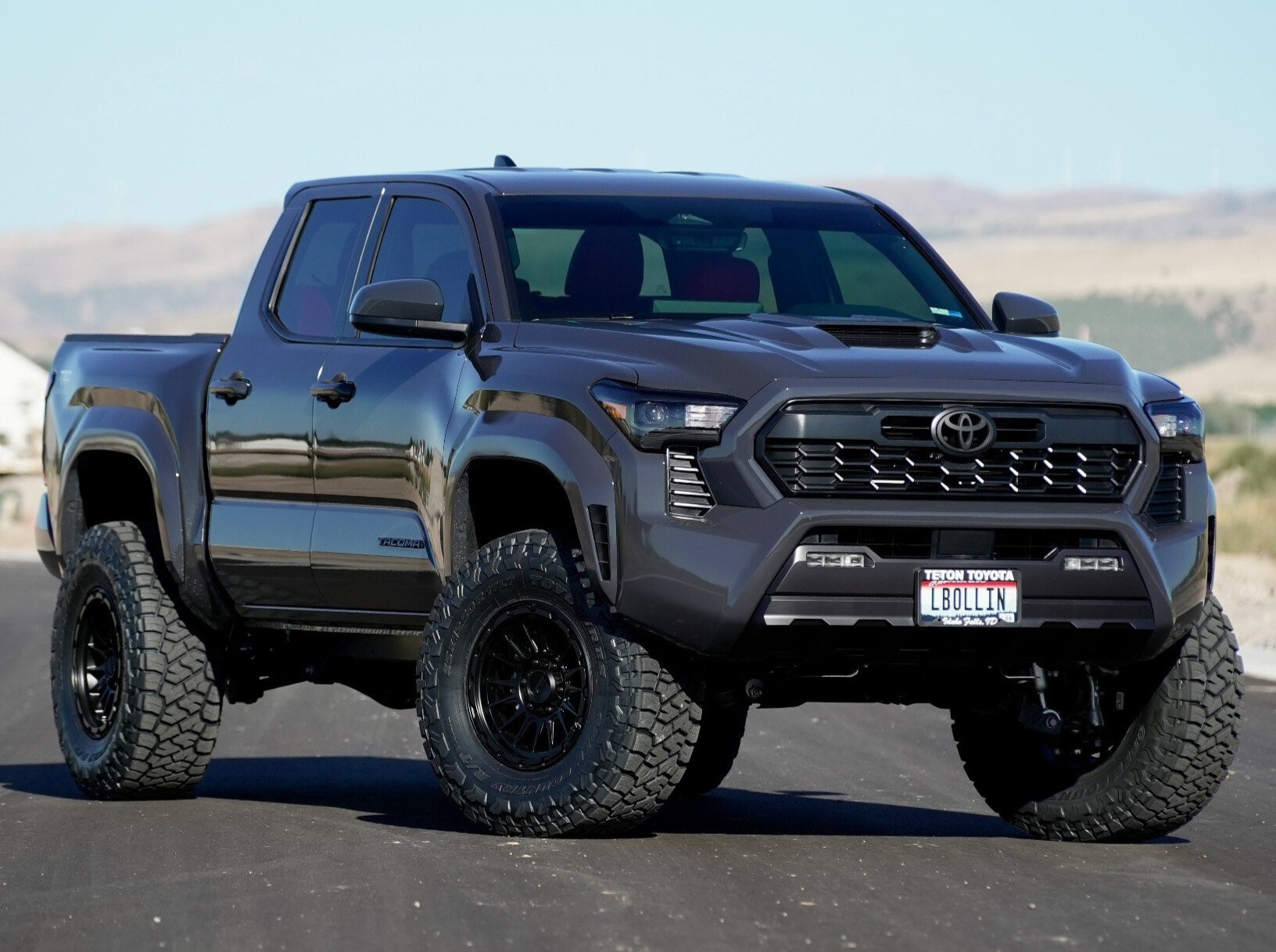 2025 Toyota Tacoma TRD with KMC KM542 wheels and Toyo Open Country R/T tires