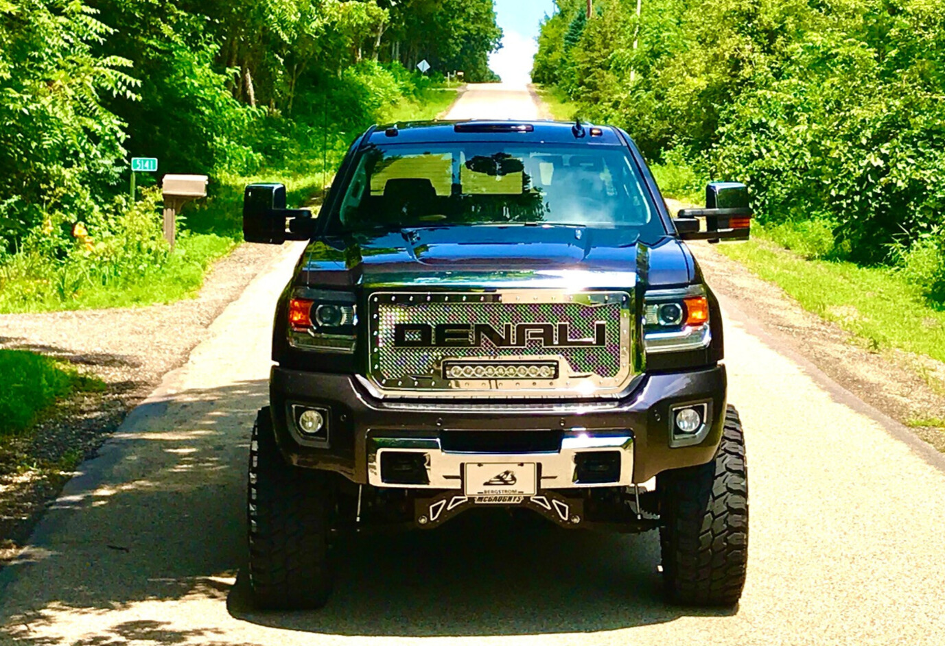 2016 GMC Sierra 2500 Denali with Fuel Nuts wheels and McGaughy's Suspension Lift