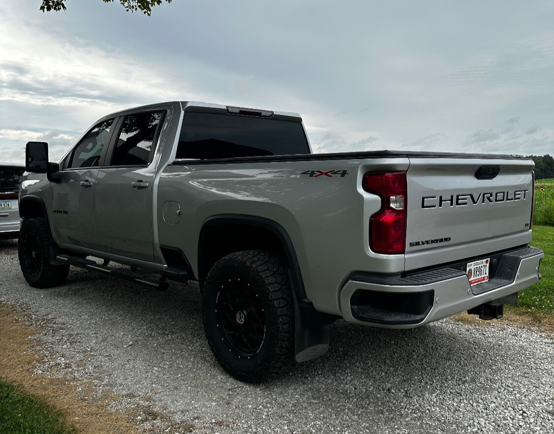 2020 Chevy Silverado 2500 HD LT with Anthem Off-Road Avenger wheels and Venom Power Terra Hunter tires