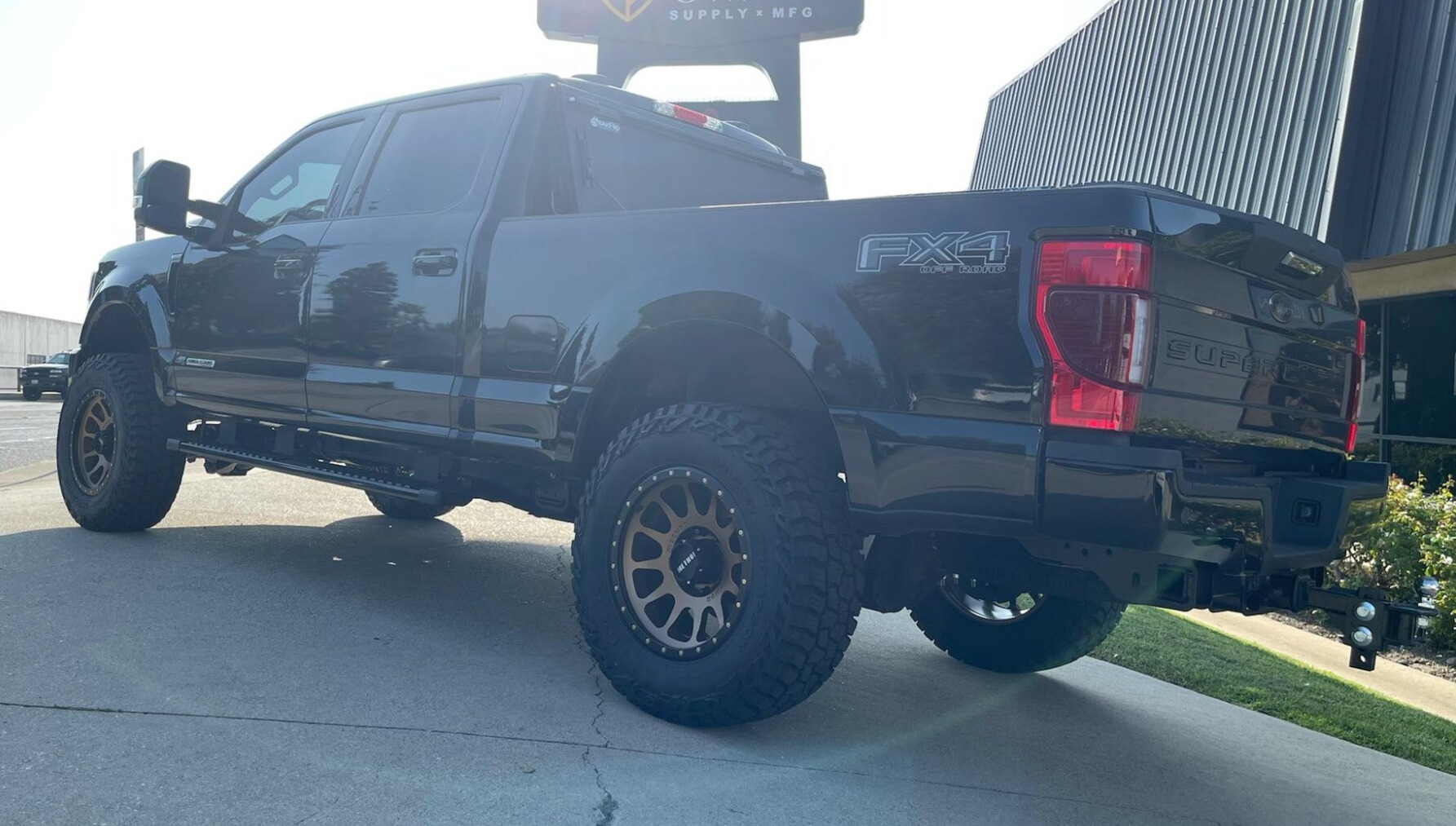 2021 Ford F-350 Super Duty with Method MR305 wheels and Mickey Thompson Baja Boss A/T tires
