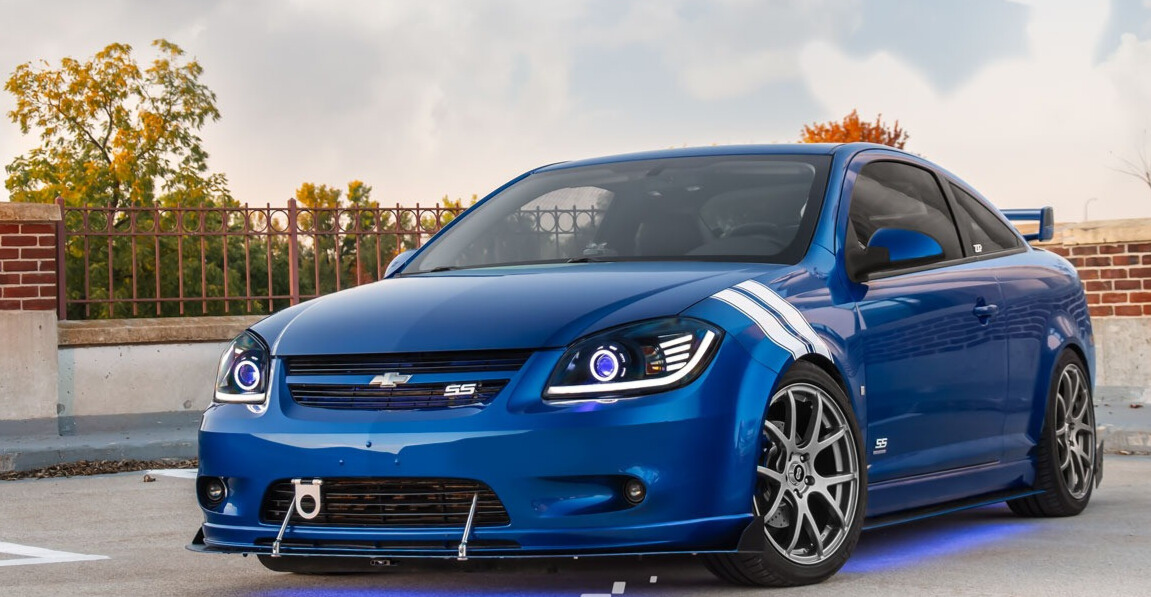 2006 Chevy Cobalt SS with Enkei M52 wheels and BC Racing Coilovers