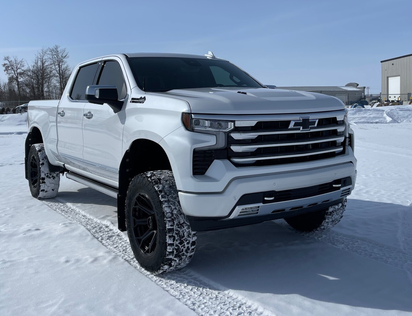 2023 Chevy Silverado 1500 High Country with BDS Suspension Lift and Fuel Siege wheels