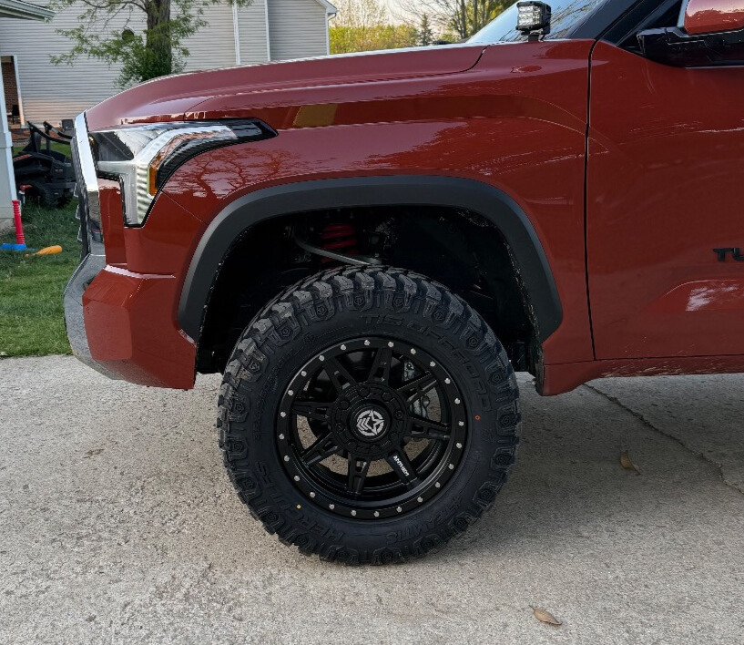 2025 Toyota Tundra SR5 with TIS TT1 tires
