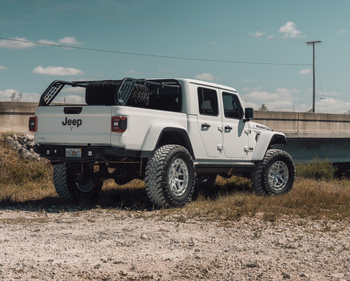 2024 Jeep Gladiator Rubicon with Vossen HFX-1 wheels and Toyo Open Country M/T tires