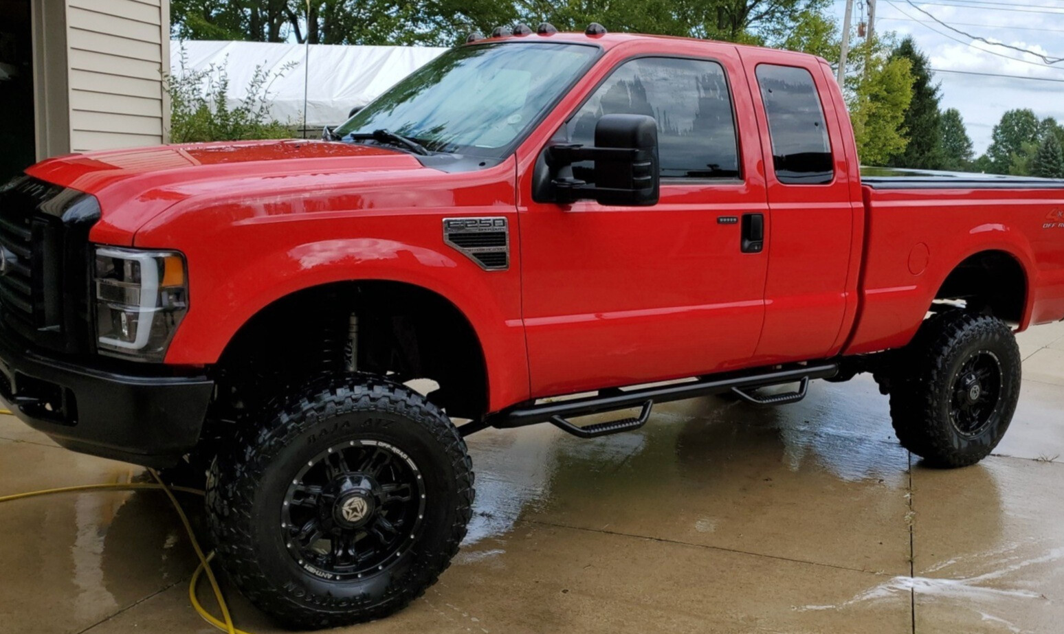 2008 Ford F-250 with Anthem Off-Road Equalizer wheels and BDS Suspension Lift