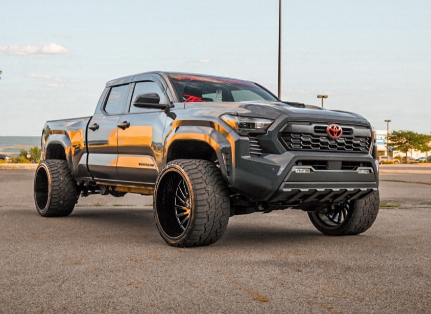 2026 Toyota Tacoma TRD with ARKON OFF-ROAD Caesar wheels and Versatyre Rugged Terrain HD tires