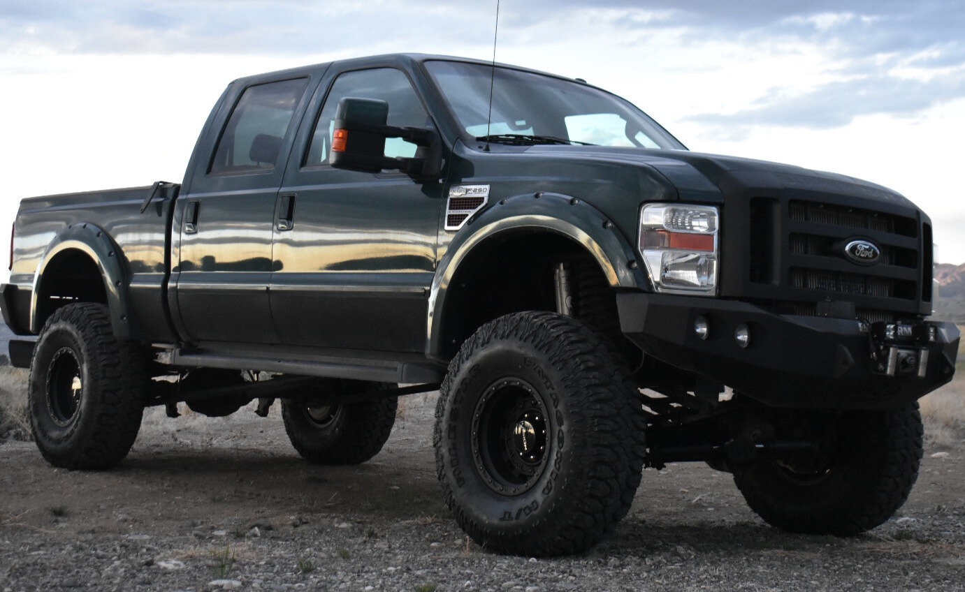 2010 Ford F-250 with Vision Tactical wheels and Milestar Patagonia M/T tires
