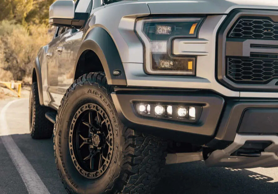 2018 Ford Raptor with BFGoodrich All-Terrain TA KO2 tires