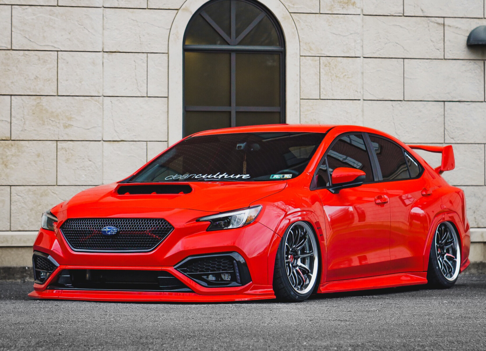 2023 Subaru WRX with Work Emotion ZR10 wheels and Kenda Kaiser tires
