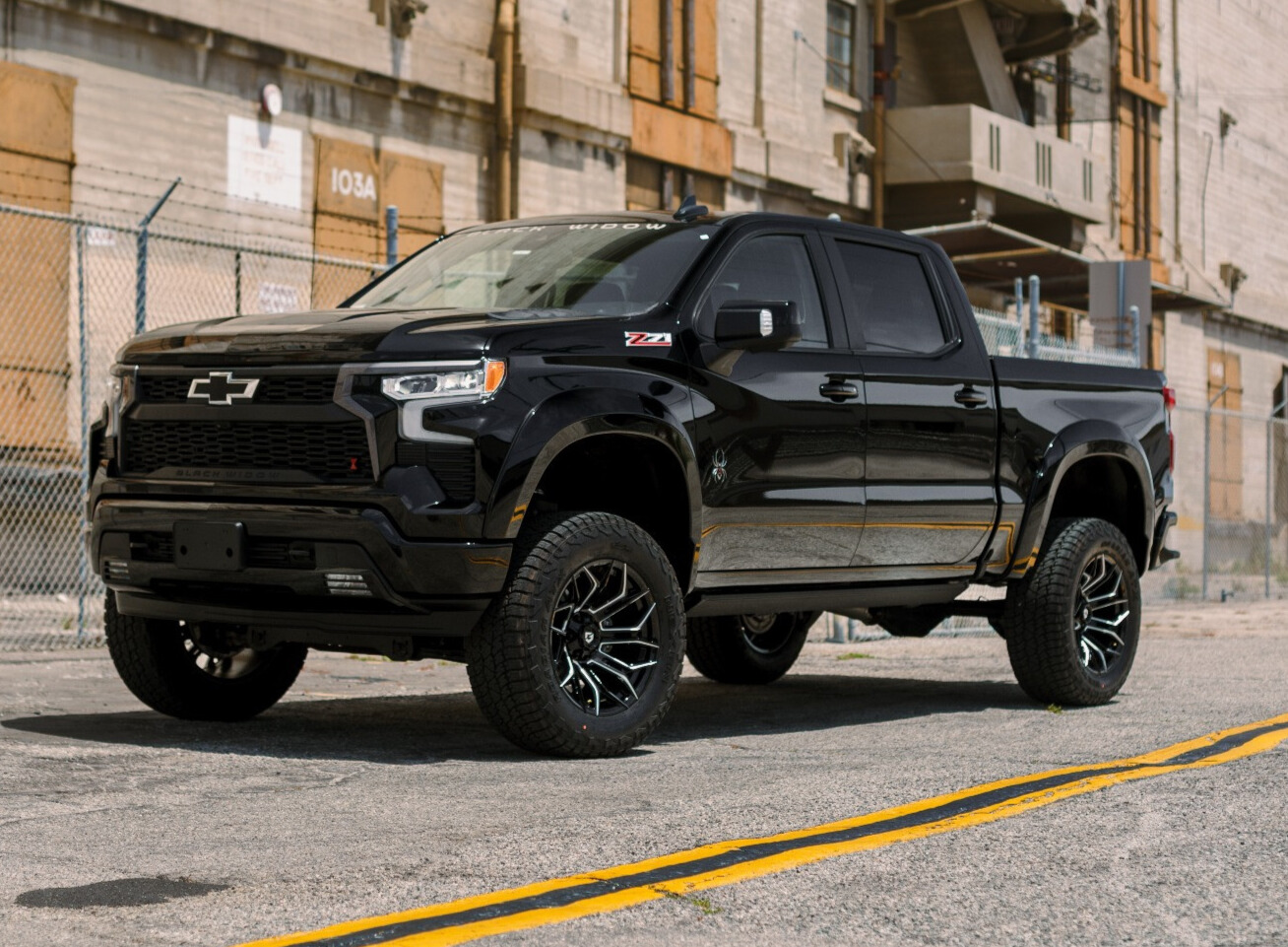 2023 Chevy Silverado 1500 with BDS Suspension Lift and Gear Off-Road Flair wheels
