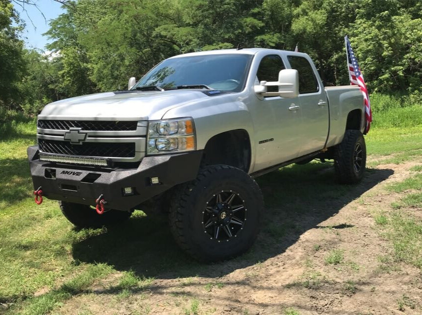 2012 Chevy Silverado 2500 HD with Toyo Open Country R/T tires and BDS Suspension Lift