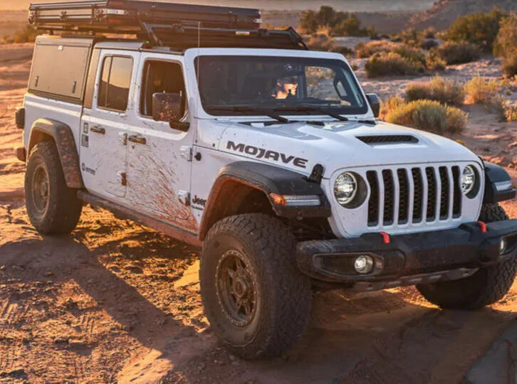 2021 Jeep Gladiator Mojave with General Grabber A/TX tires