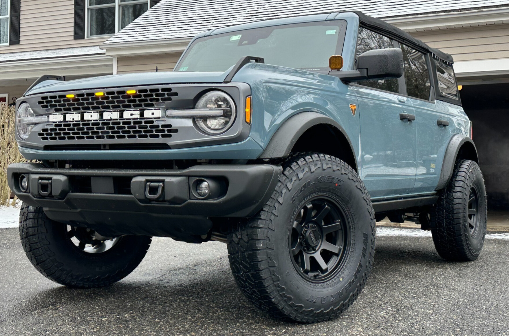 ford bronco with zone suspension kit