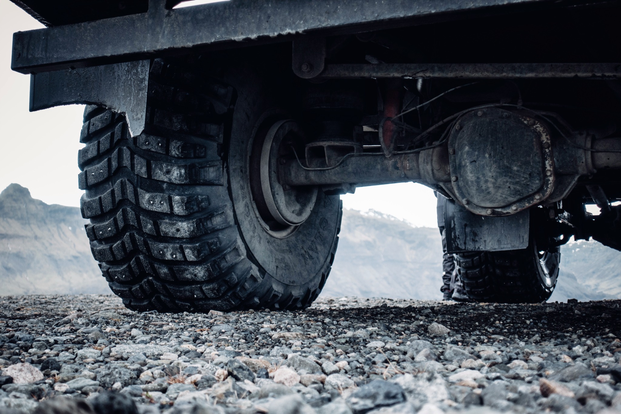 Wide truck tires