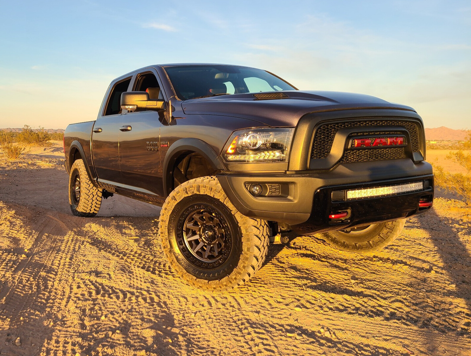 2016 Ram 1500 with Fuel Covert wheels