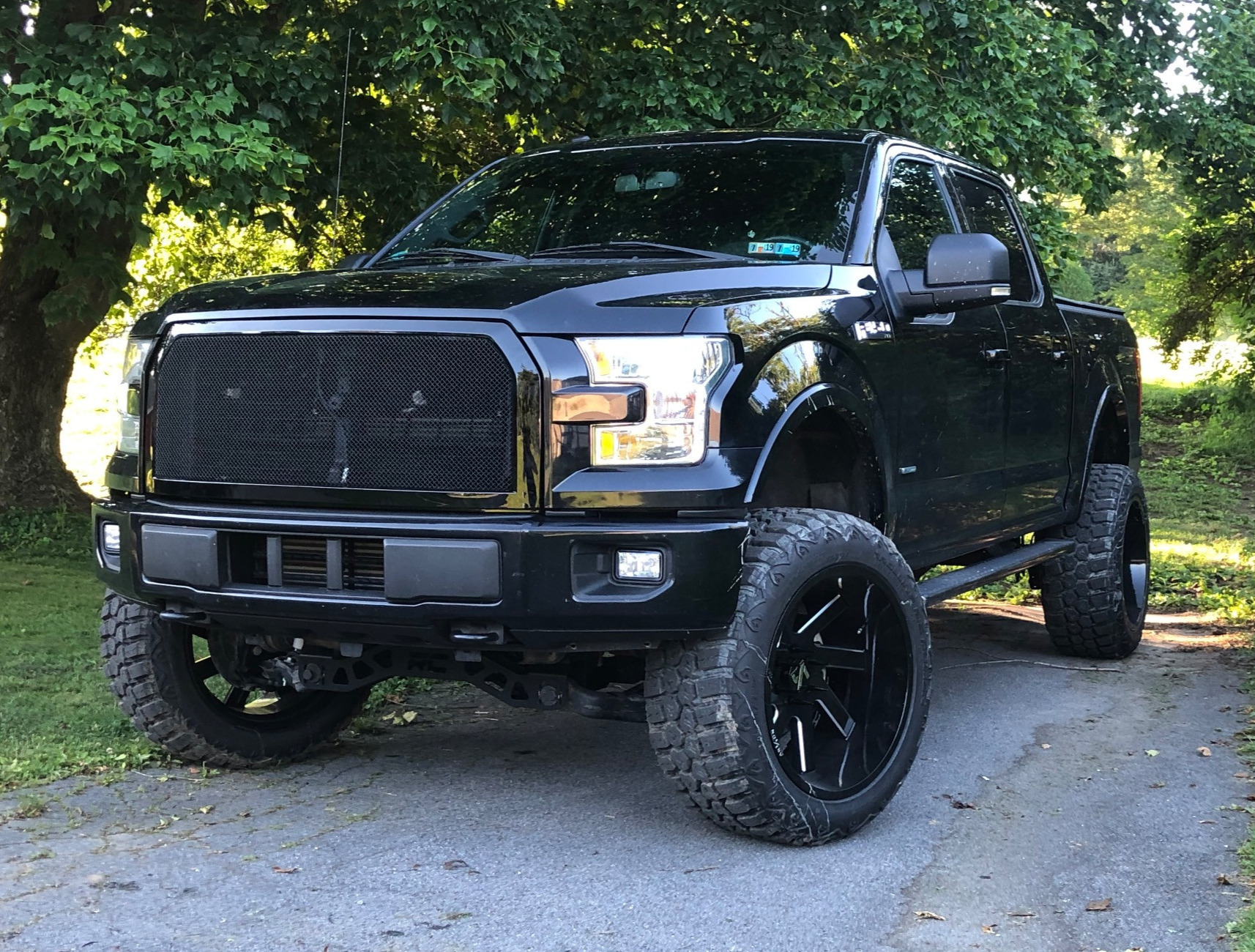 2016 Ford F-150 with ARKON Off-Road Lincoln wheels and RBP Repulsor MR tires