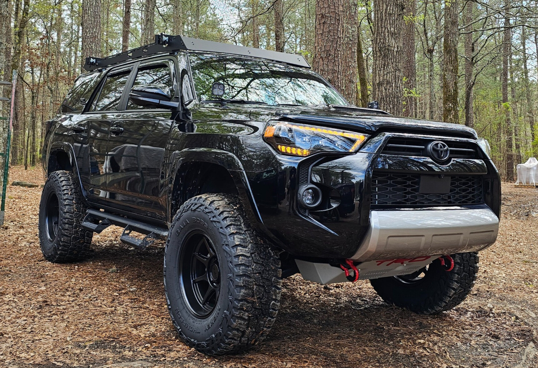 2023 Toyota 4Runner TRD with Mickey Thompson Baja Boss A/T tires and Falcon Off-Road T8 wheels