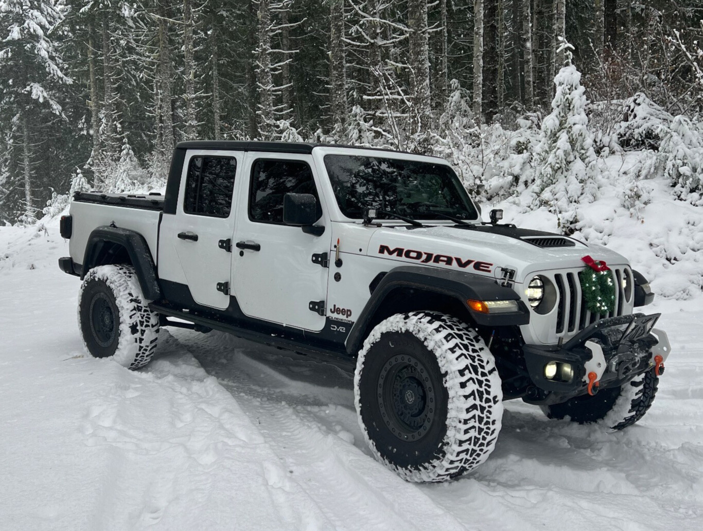 2022 Jeep Gladiator Mojave with Black Rhino Abrams wheels