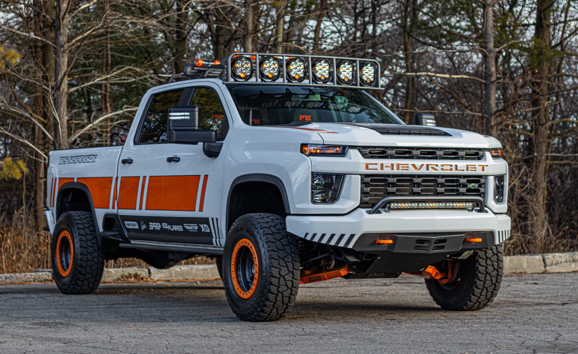 2020 Chevy Silverado 2500 with Mickey Thompson ATZ P3 tires and BDS Suspension Lift