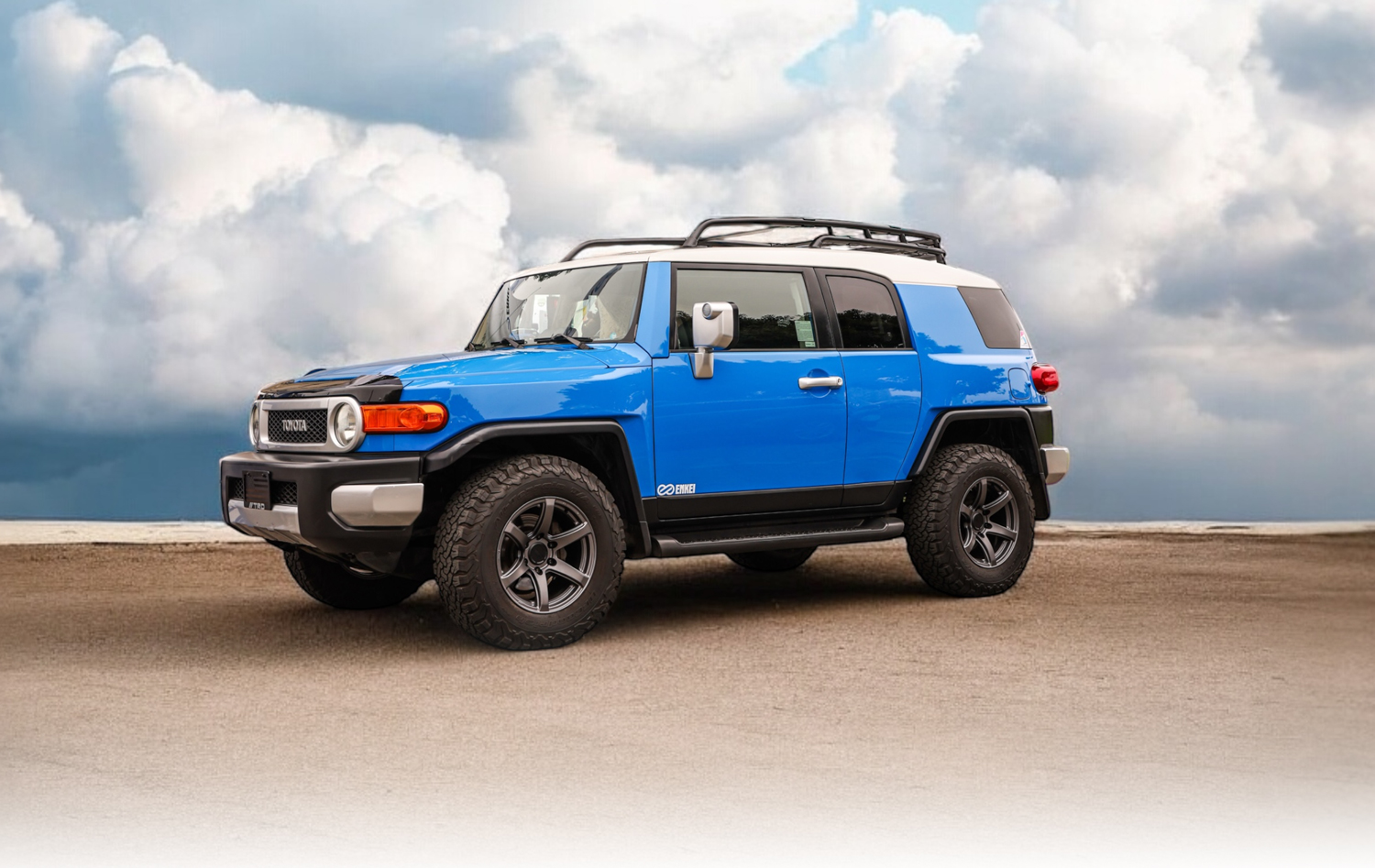 enkei cyclone on toyota fj cruiser