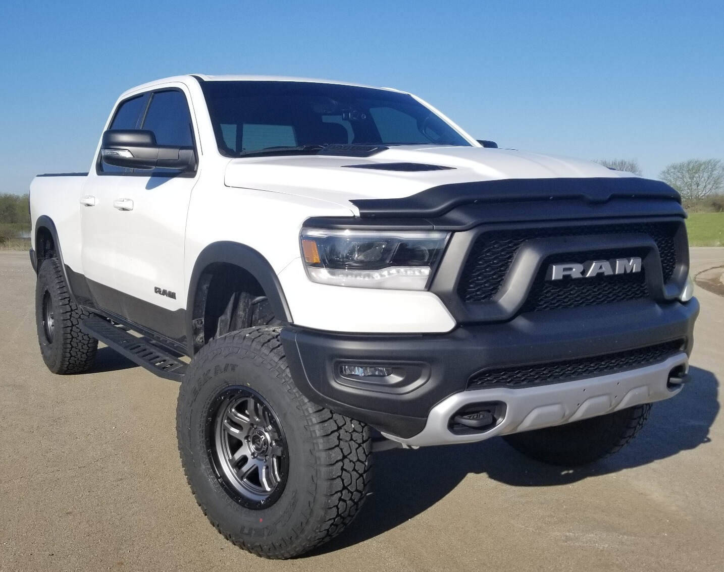 2019 Ram 1500 with Fuel Ammo wheels