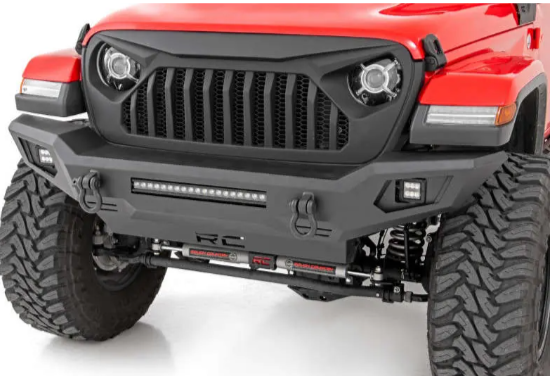 Rough Country Front Bumper and Skid Plate