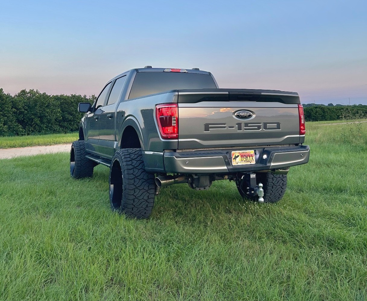 Ford F-150 wheel offset and stance comparison
