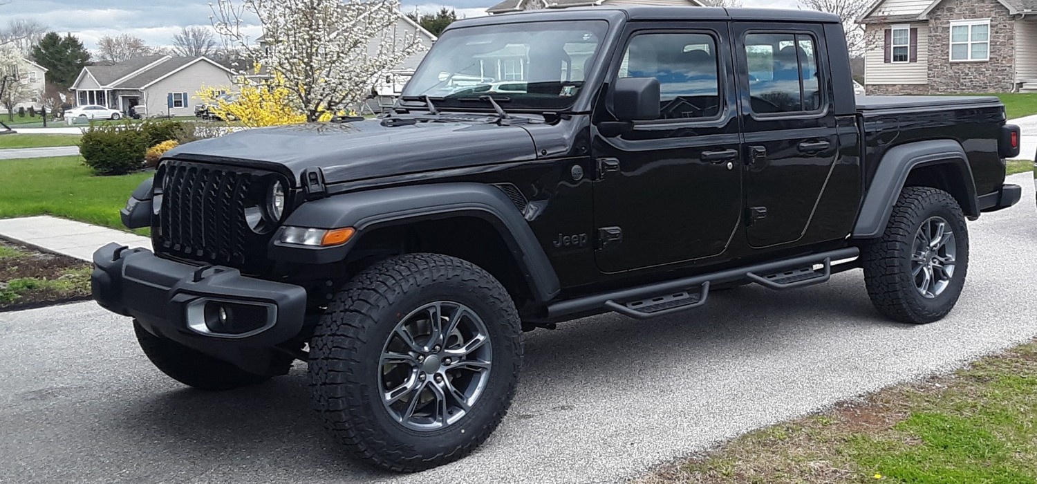 Wildpeak tires on new jeep