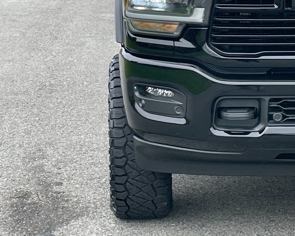 RAM 2500 with nitto ridge grappler tires